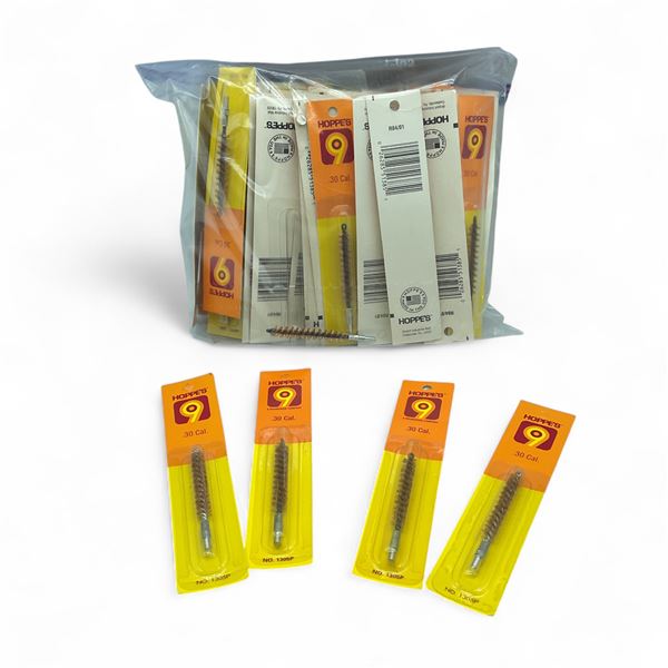 Hoppe's Bronze Cleaning Brushes for 30 Cal, 50 Qty