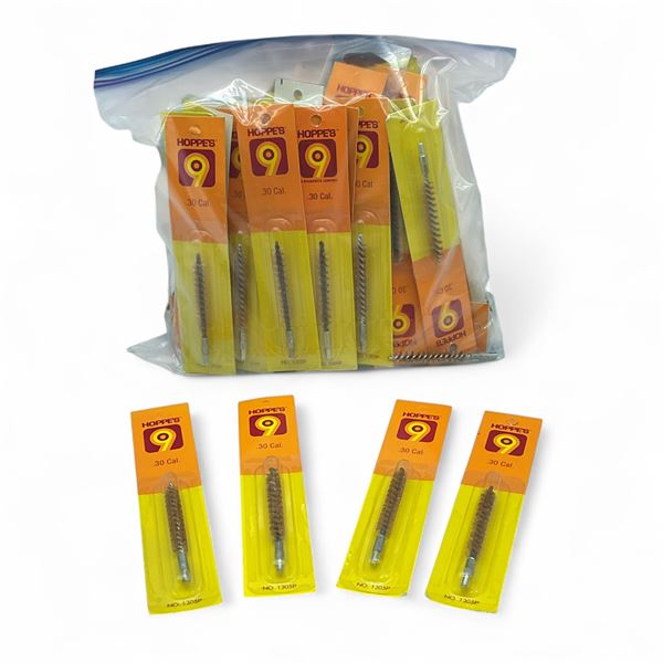 Hoppe's Bronze Cleaning Brushes for 30 Cal, 50 Qty