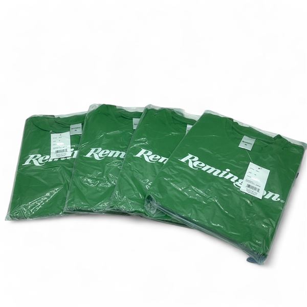 Remington Logo T-Shirt, Green Size XL X 4 Qty