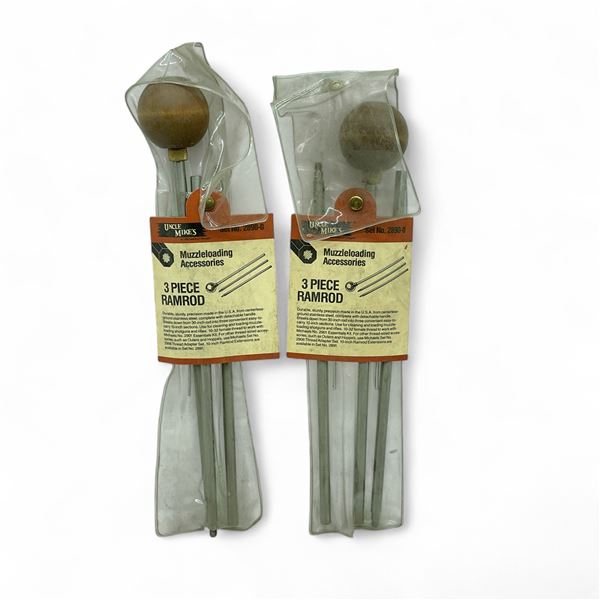 Uncle Mike's Muzzleloading Ramrods X 2