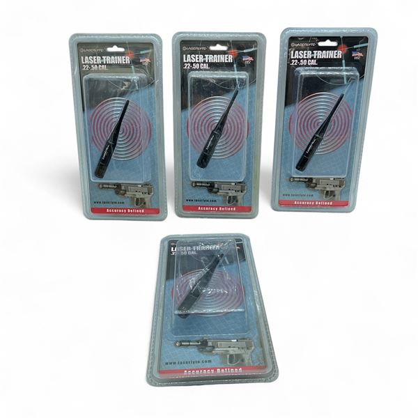 Laserlyte Laser Trainer, 22-50 Caliber X 4 Qty