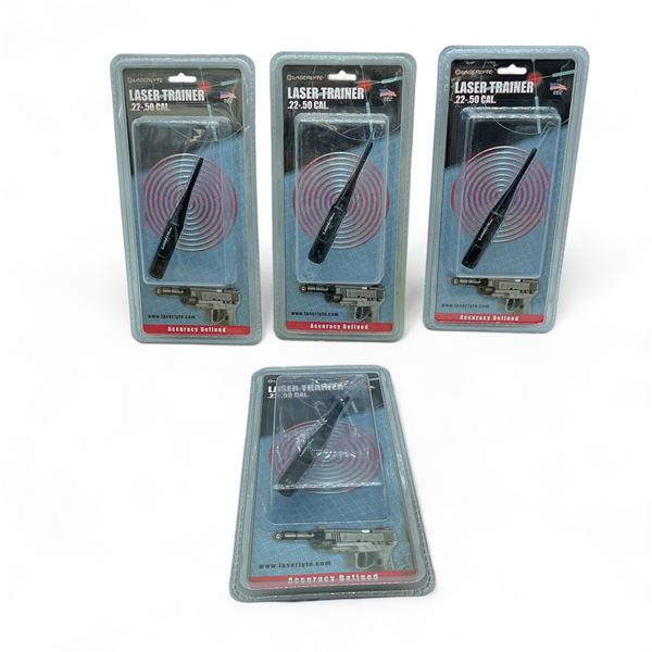 Laserlyte Laser Trainer, 22-50 Caliber X 4 Qty