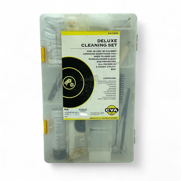 CVA Deluxe Cleaning Set for 45 and 50 Cal Muzzleloaders