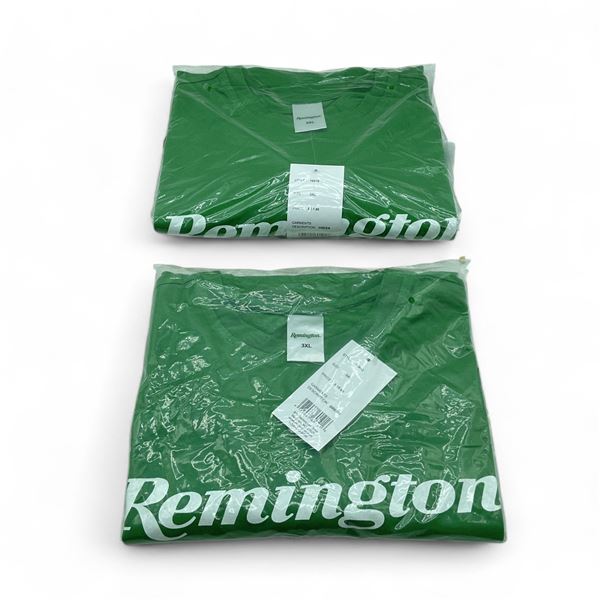 Remington Logo T-Shirt, Green Size 3XL X 2 Qty