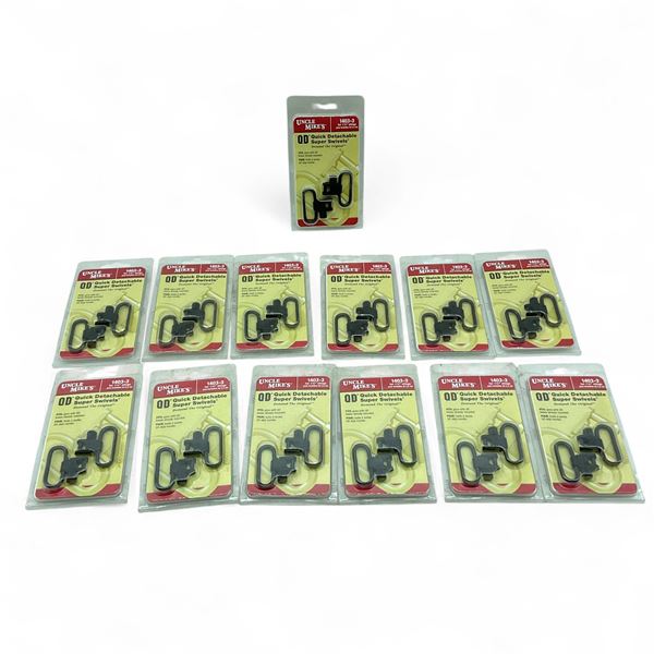 Uncle Mike's QD Super Swivels for Guns with QD Bases Already Mounted X 13 Qty