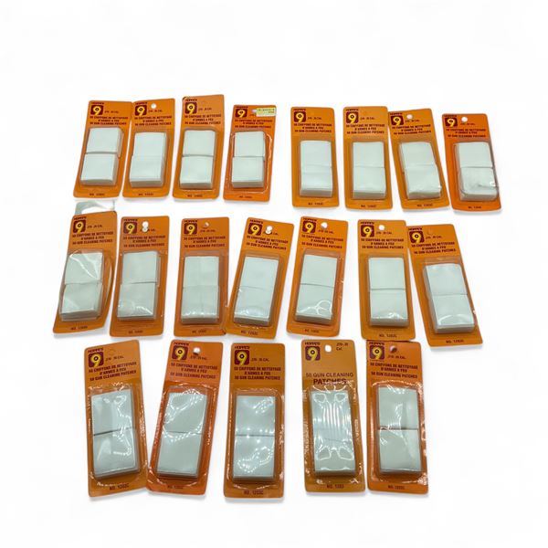 Hoppe's Gun Cleaning Patches for 270 - 35 Cal, 50 Pack X 20 Qty