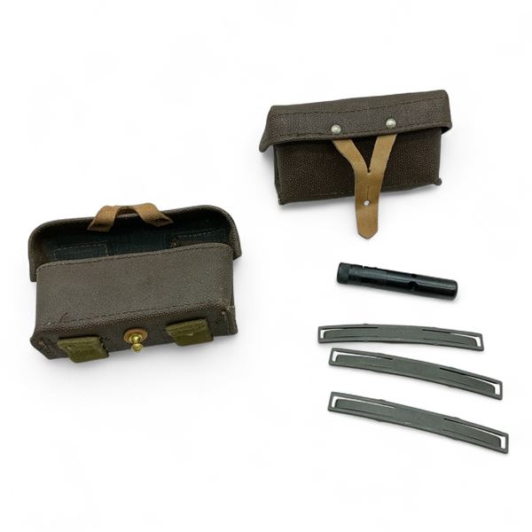 SKS Pouches, Stripper Clips and Buttstock Cleaning Kit