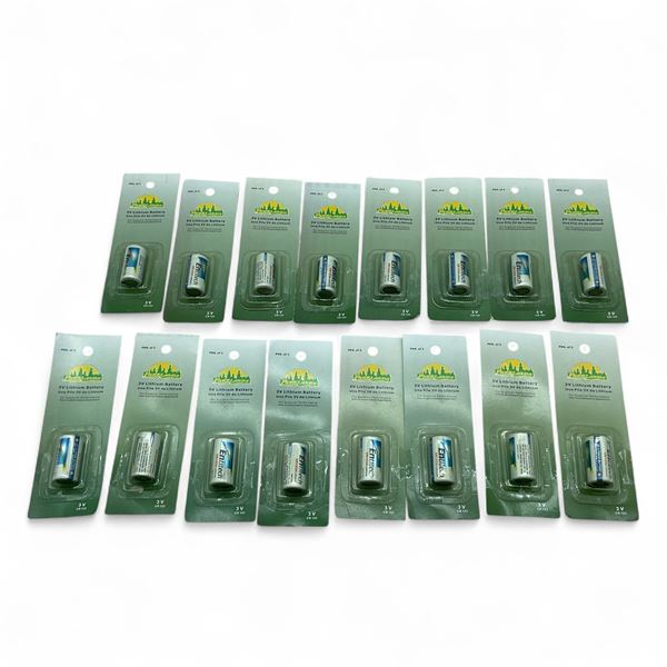 Parklands 3V Lithium Batteries X 16 Qty