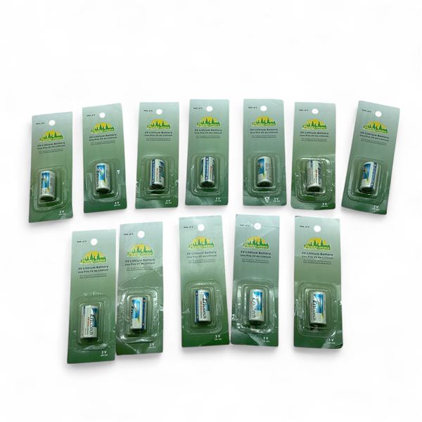 Parklands 3V Lithium Batteries X 12 Qty