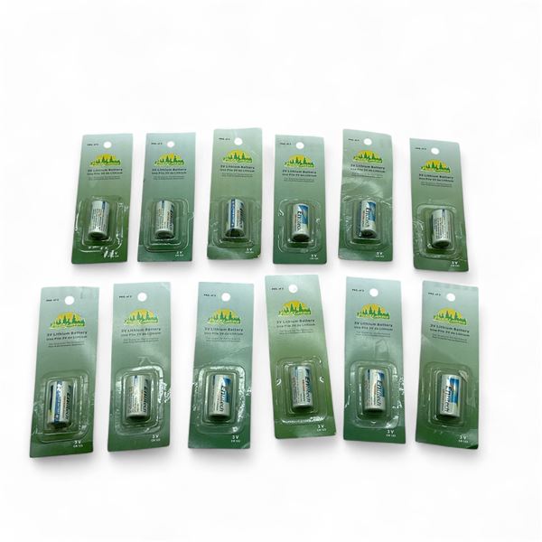 Parklands 3V Lithium Batteries X 12 Qty
