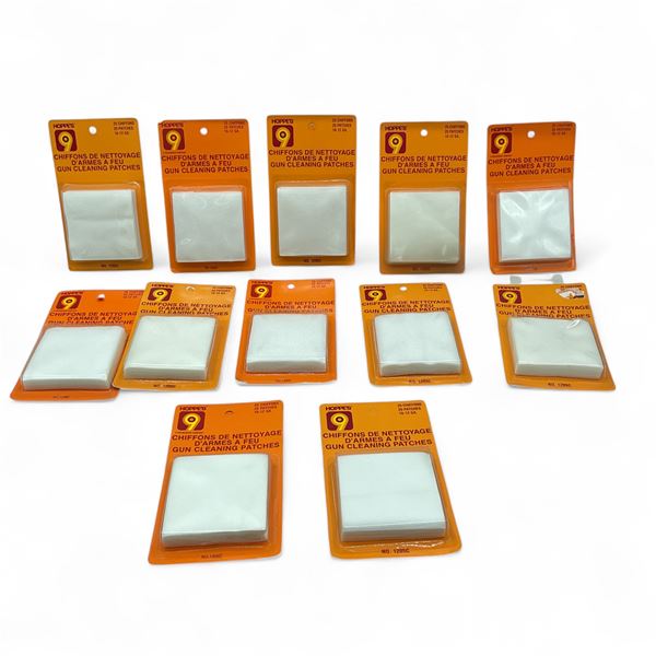 Hoppe's Gun Cleaning Patches for 16 - 12 Ga 25 Pack X 12 Qty