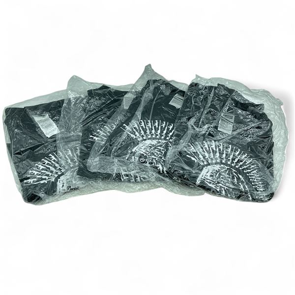 CZ Spartan T-Shirt, Black Size XLG X 3 Qty