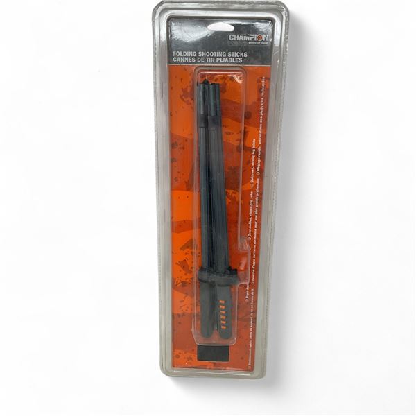 Champion Folding Shooting Sticks, New