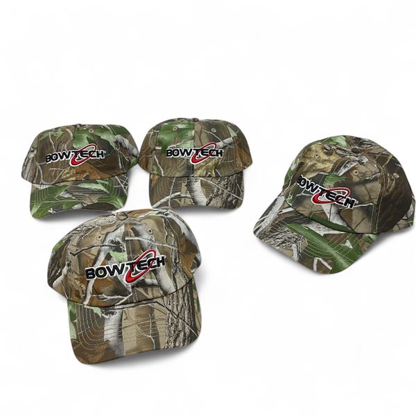 Bowtech Archery Logo Hats, OSFM, Camo X 4 Qty