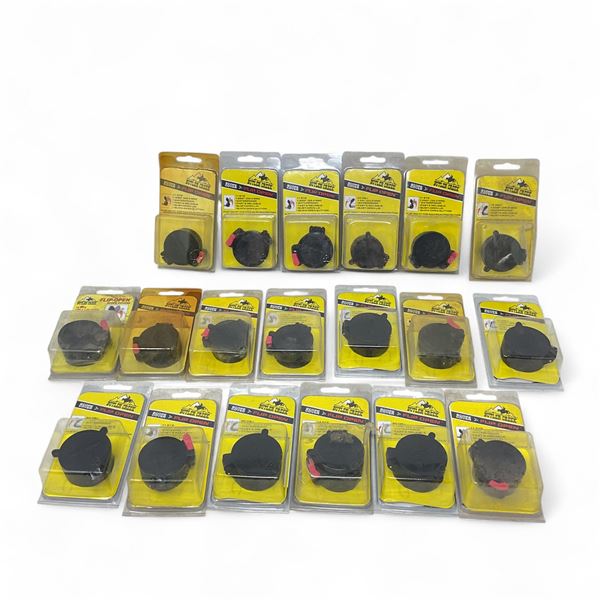Butler Creek Assorted Scope Covers X 19 Qty