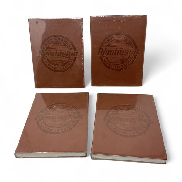 Remington 'Camp Cooking' Leather Bound, Illustrated Book by Charlie Palmer, 269 Pages X 5 Qty