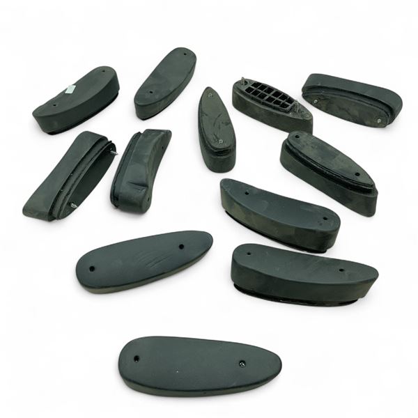 Soft Screw in Rifle Butt Pads with Some Hardware X 12 Qty