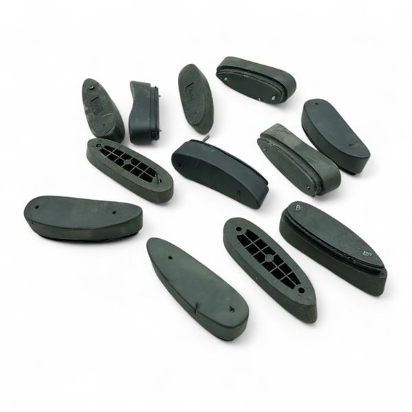 Soft Screw in Rifle Butt Pads with Some Hardware X 12 Qty