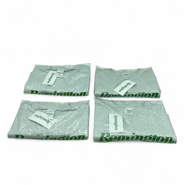 Remington Logo T-Shirt, Grey Size XL X 3 Qty