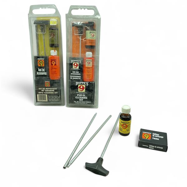 Hoppe's Pistol Cleaning Kit for 40 Cal and 10 mm and 22 Cal Rifle
