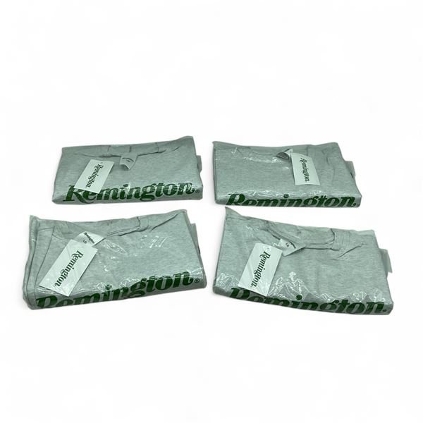 Remington T-Shirt, Grey, Size: Large X 4 Qty