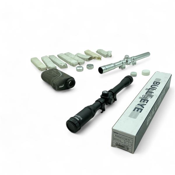 Assorted Scopes, Optics and Accessories
