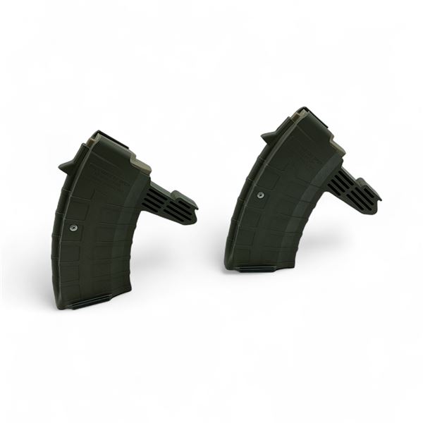 Tapco Intrafuse SKS Rifle Magazine, 20 Rounds Pinned to 5, Olive Drag X 2 Qty