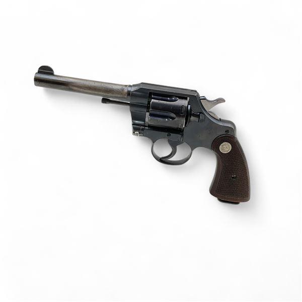 Colt New Service Revolver .38 Long Colt 5" Barrel, Restricted