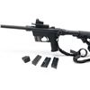 Image 10 : Henry AR7 Takedown Survival Rifle Semi Auto 22LR 16" Threaded Barrel Custom Stock With Red Dot Sight