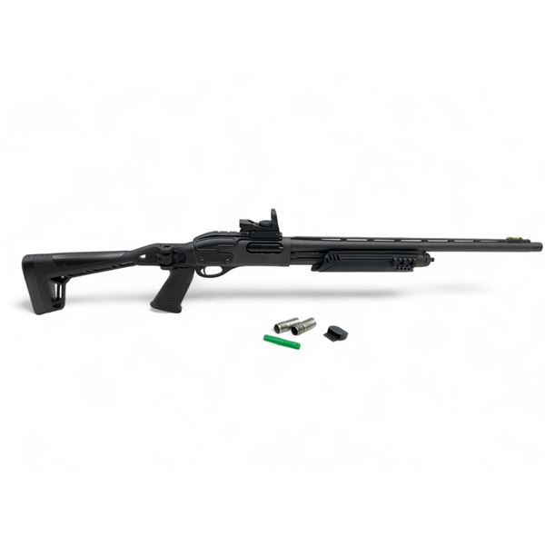 Remington 870 Pump Action Shotgun 12Ga 3" Chamber 21" Vent Rib Barrel Folding Stock With Optic