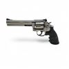 Image 1 : Smith & Wesson 686 Stainless Revolver .357 Magnum 6" Barrel Black Grips, Restricted