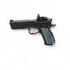 Image 1 : CZ Shadow 2 Semi Auto Pistol 9MM 4.75" Barrel Blue Grips With Vortex Venom 6MOA Red Dot, Restricted