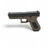 Image 1 : Glock G17 Semi Auto Pistol 9MM 4.49" Barrel Tan And Black, Restricted