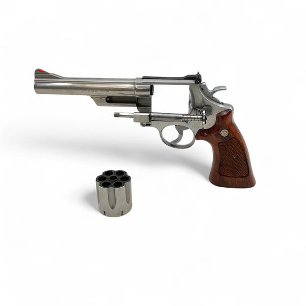 Smith & Wesson Model 629-1 Revolver .44 Magnum 6" Barrel Stainless With Wood Grips, Restricted