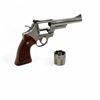 Image 4 : Smith & Wesson Model 629-1 Revolver .44 Magnum 6" Barrel Stainless With Wood Grips, Restricted