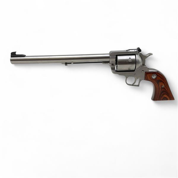 Ruger New Model Super Blackhawk Stainless Revolver .44 Magnum 10.5" Barrel Wood Grips, Restricted
