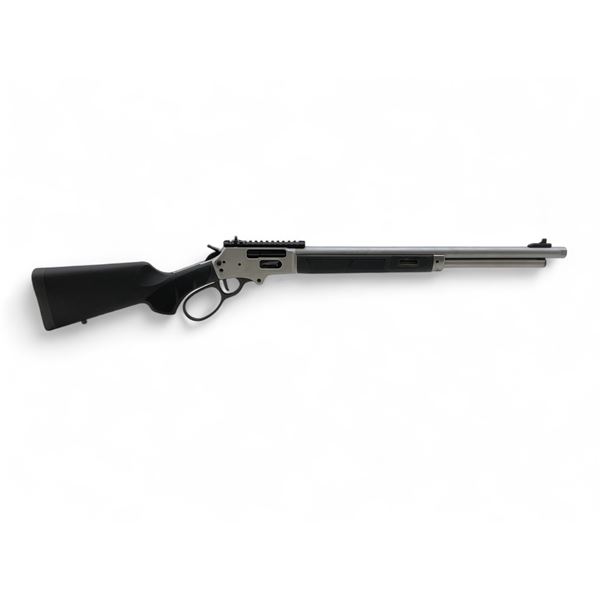 Smith & Wesson 1854 Stainless Lever Action Rifle .45-70 Govt 20" Barrel Black Synthetic Stock, New