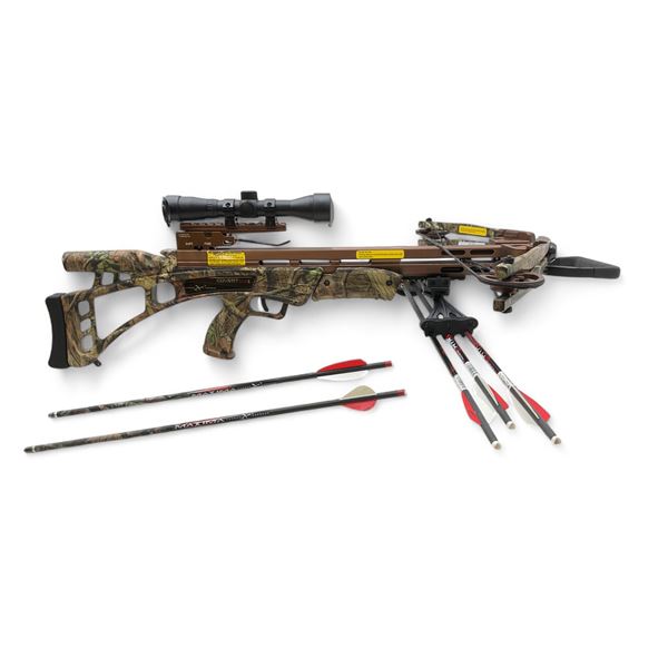 Covert CX1 Carbon Express Crossbow With Scope Quiver 5 Bolts And Case