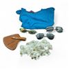 Image 1 : Mountain Ridge T-Shirt, Size: XL, Estwing #5 Axe Sheath, Assorted Sunglasses and Canadian Flag Pins