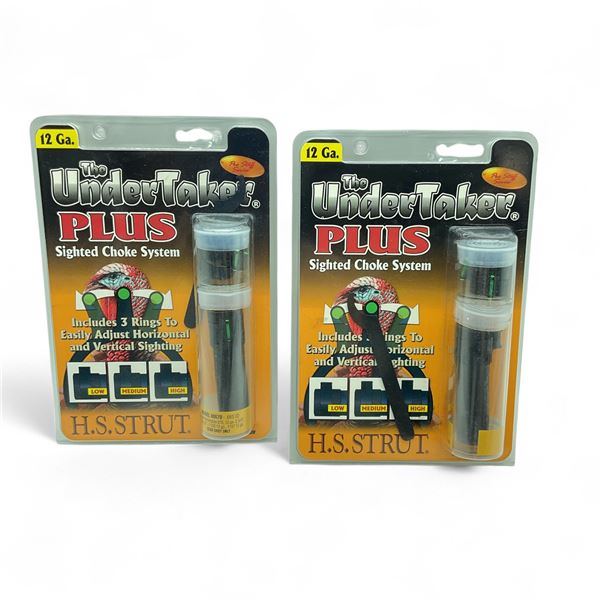 H.S Strut 'The Undertaker Plus' 12 Ga Sighted Choke System for all Rem 870, 1100, 1187 X 2 Qty