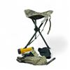 Image 1 : Timber Ridge Tri-Fold Chair, Soft Pistol Holster, Cabela's Gloves and Rayovac Industrial Flashlight