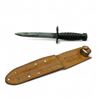 Image 1 : Bayonet, 6.25" Blade with Leather Sheath