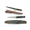 Image 1 : William Rodgers 4.25" Fixed Blade Knife and Uncle Henry Schrade 5" Fixed Blade Knife