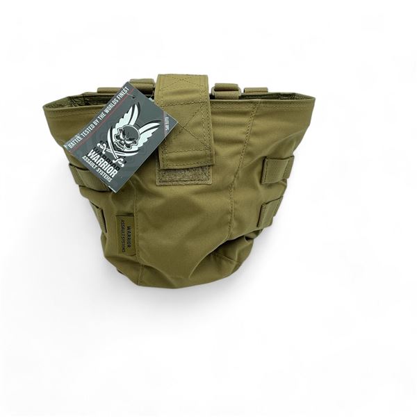 Warrior Assault Systems Large Roll up Dump Pouch, Gen 2, Coyote Tan