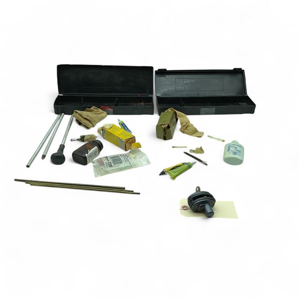 Assorted Cleaning Kits, Keyed Trigger Locks and Miscellaneous Items