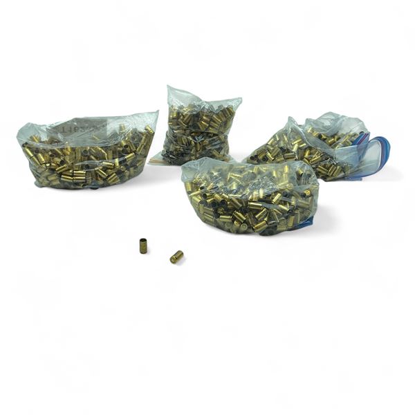 Assorted 9mm Brass, Approximately 16 lbs