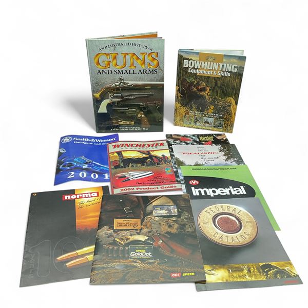 Assorted Product Guides, Hunting and Gun Books x 10 Total Qty