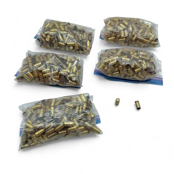 Assorted Fired 9mm Brass, Approximately