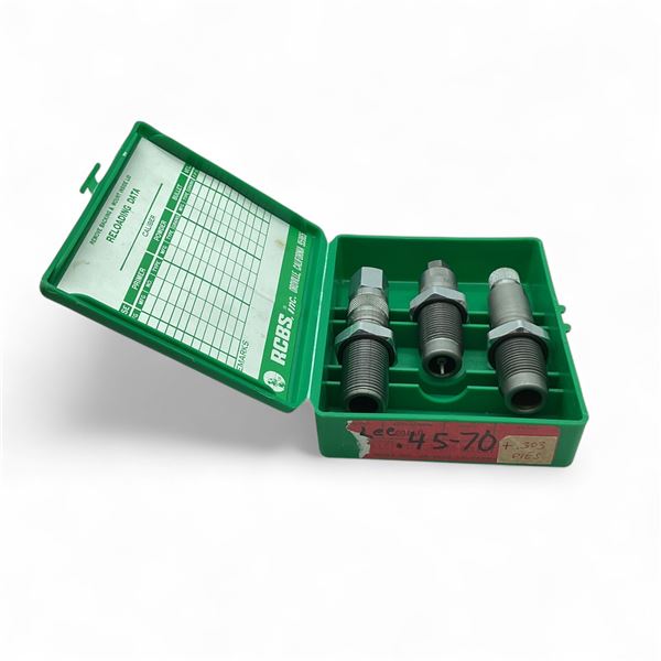 Lee 45-70 Die Set and Lee 40/45 EXP-D5 Die (in Miscellaneous Case)