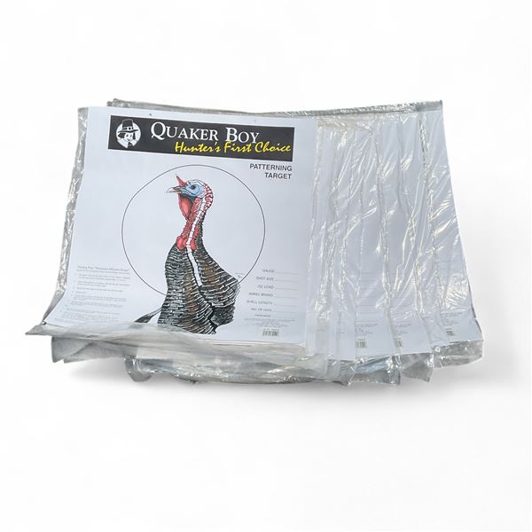 Quaker Boy Patterning Turkey Targets 10 Pack X 9 Qty